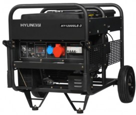 Бензиновый генератор Hyundai HY 12000LE-3