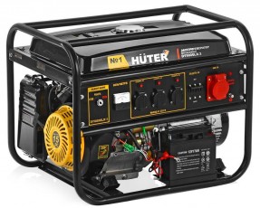 Бензиновый генератор Huter DY8000LX-3